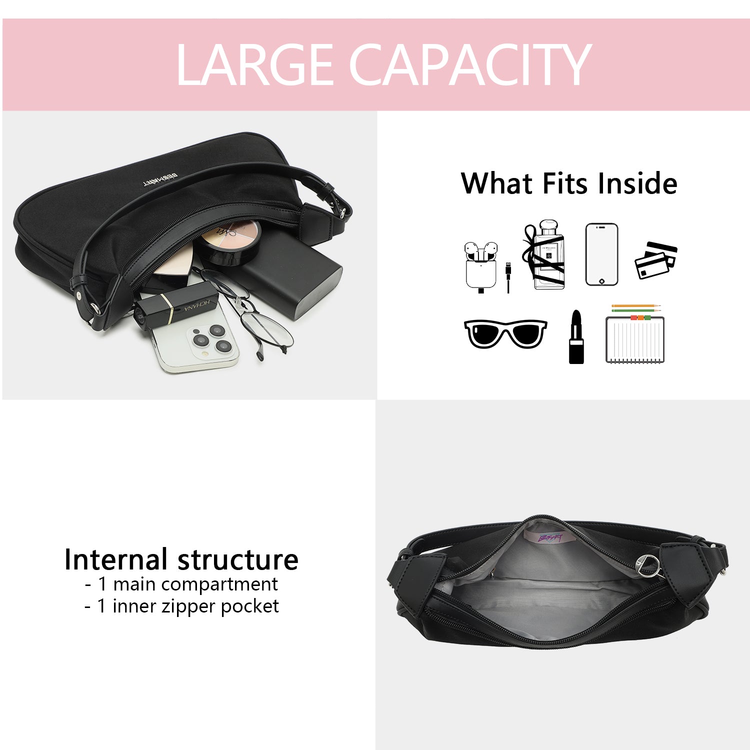 BESMART Convertible Crossbody bag