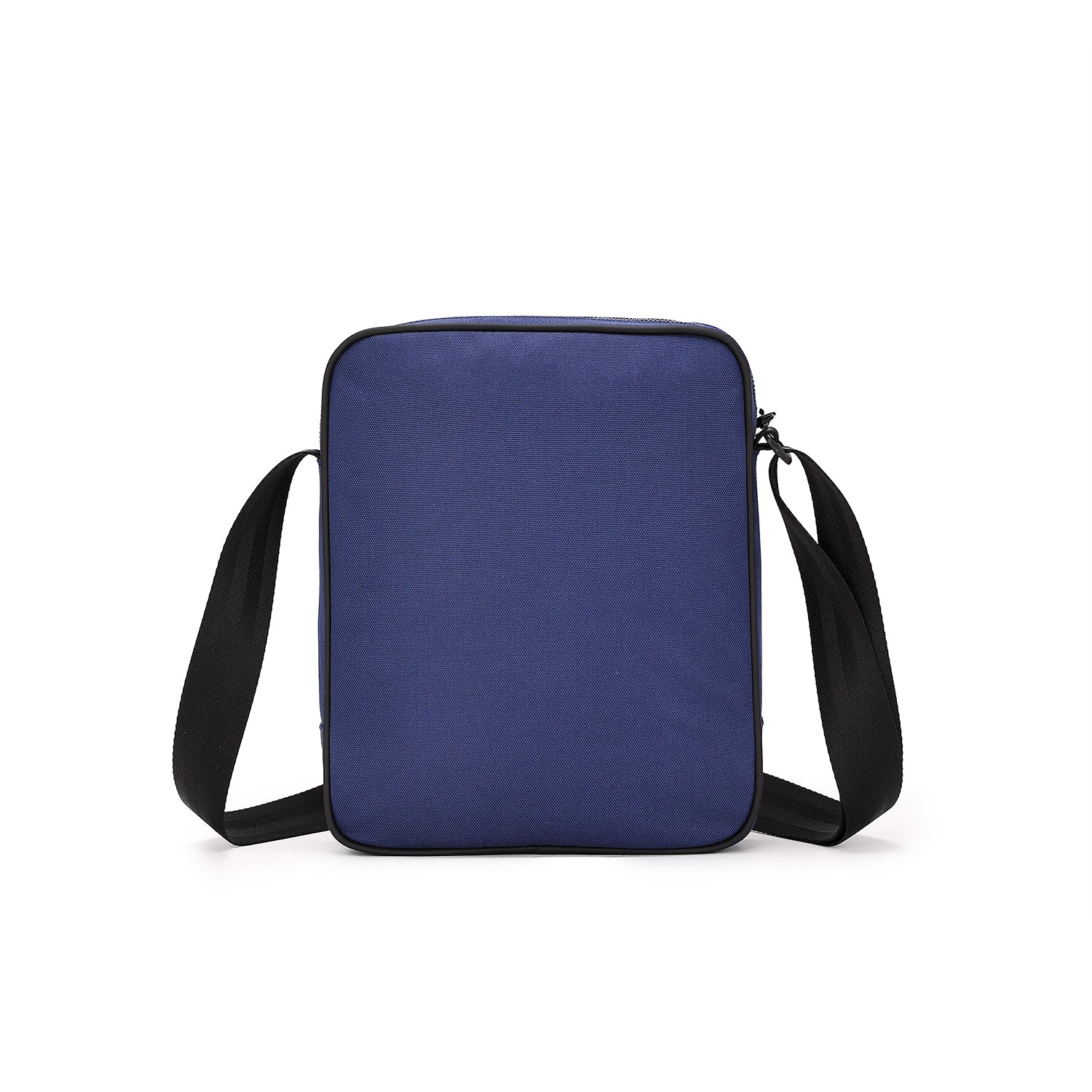 BE SMART Dark Blue Contrast Color Crossbody Bag Commuter Style