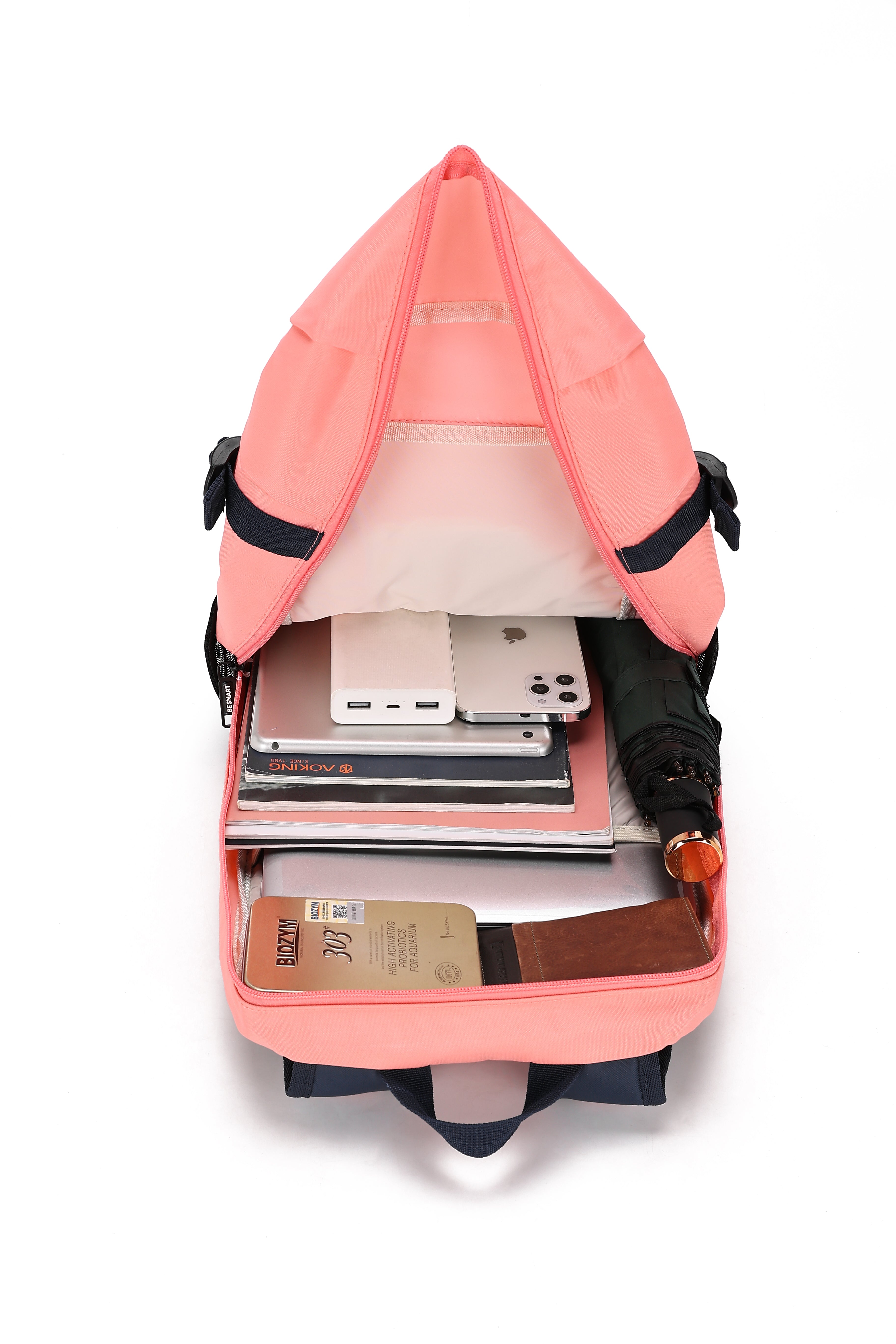BE SMART Daily Commuter Lightweight Backpack For Women