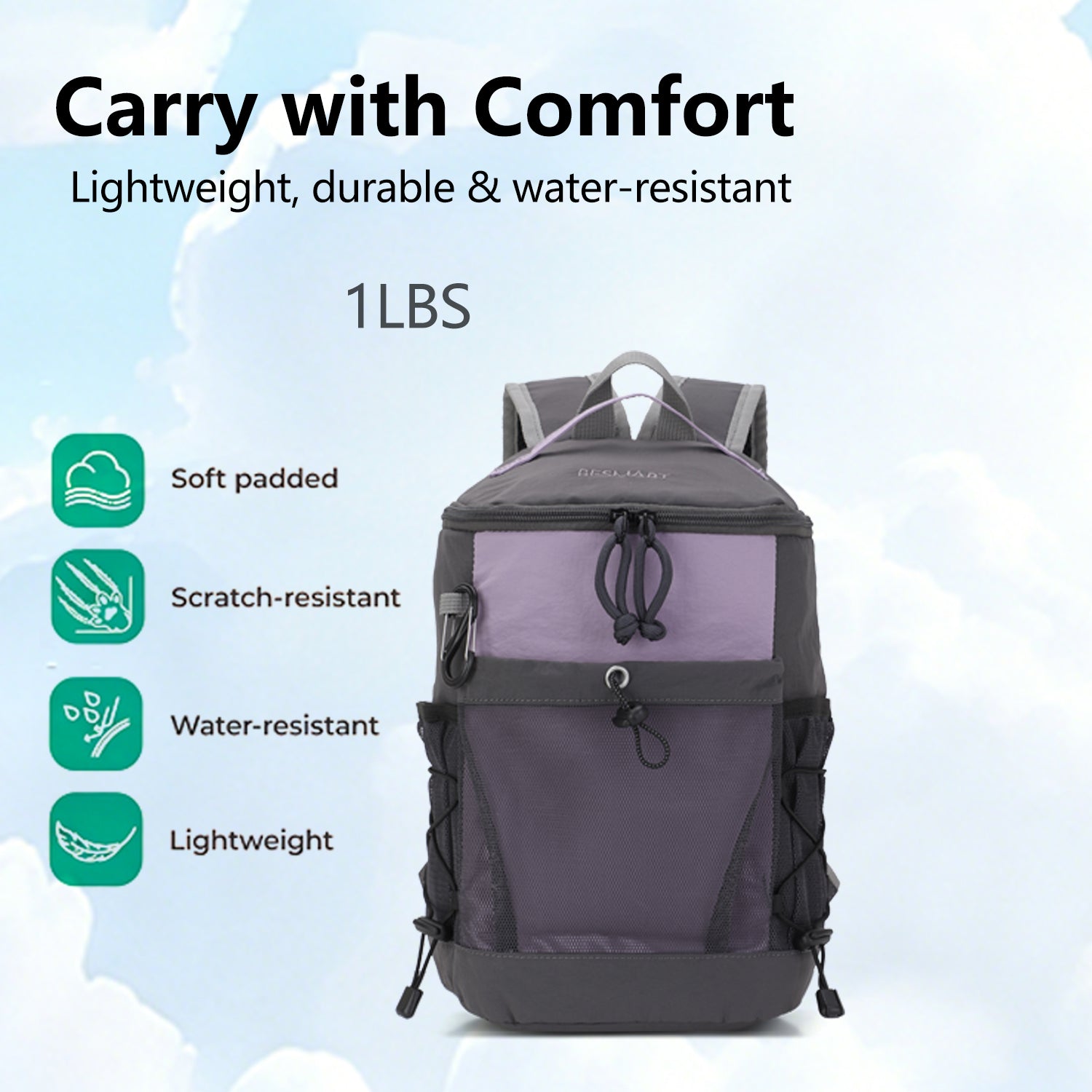 BE SMART Multi-Compartment Sports Backpack