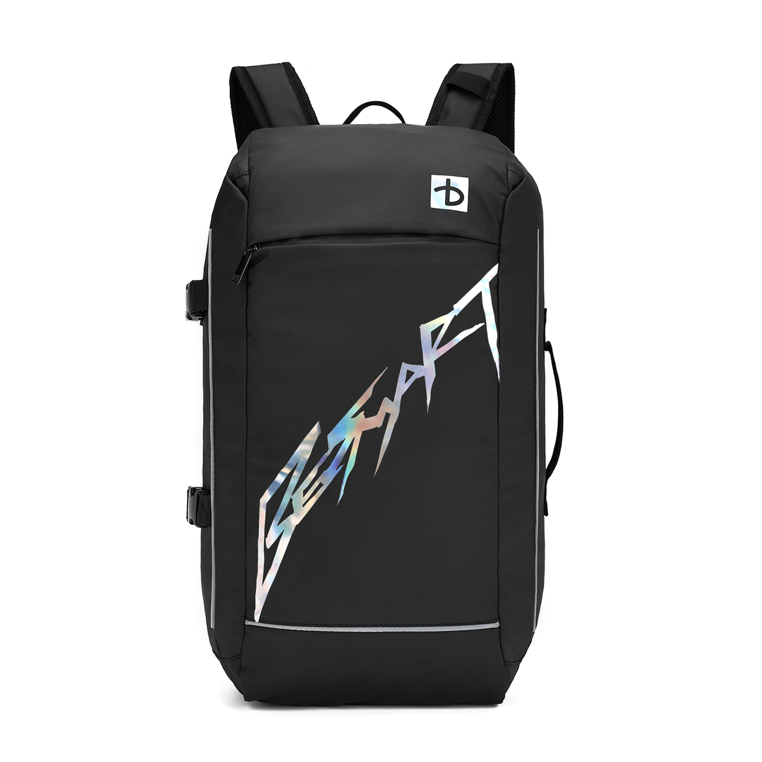 BE SMART colorful logo travel sports backpack for men
