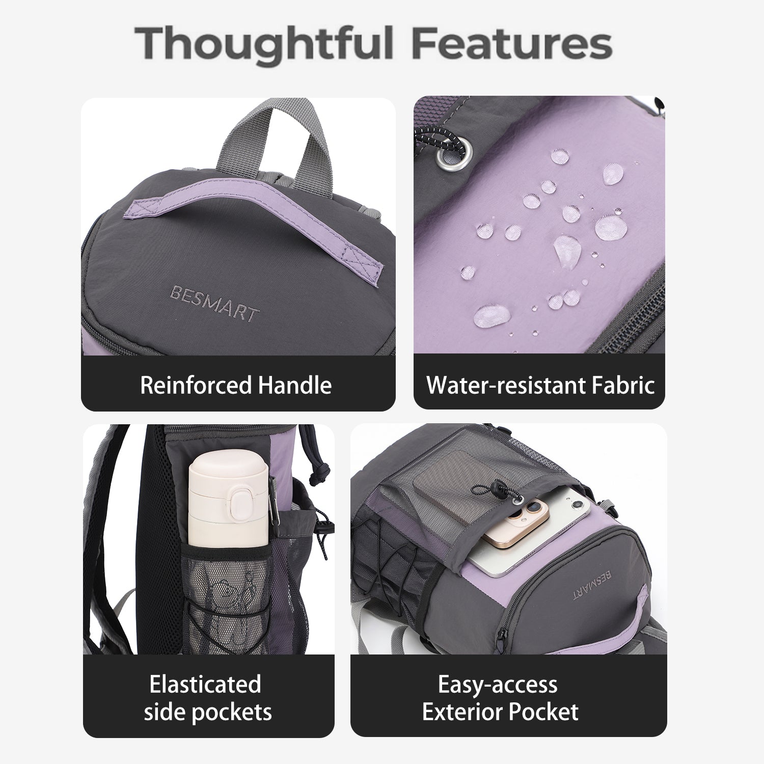BE SMART Multi-Compartment Sports Backpack